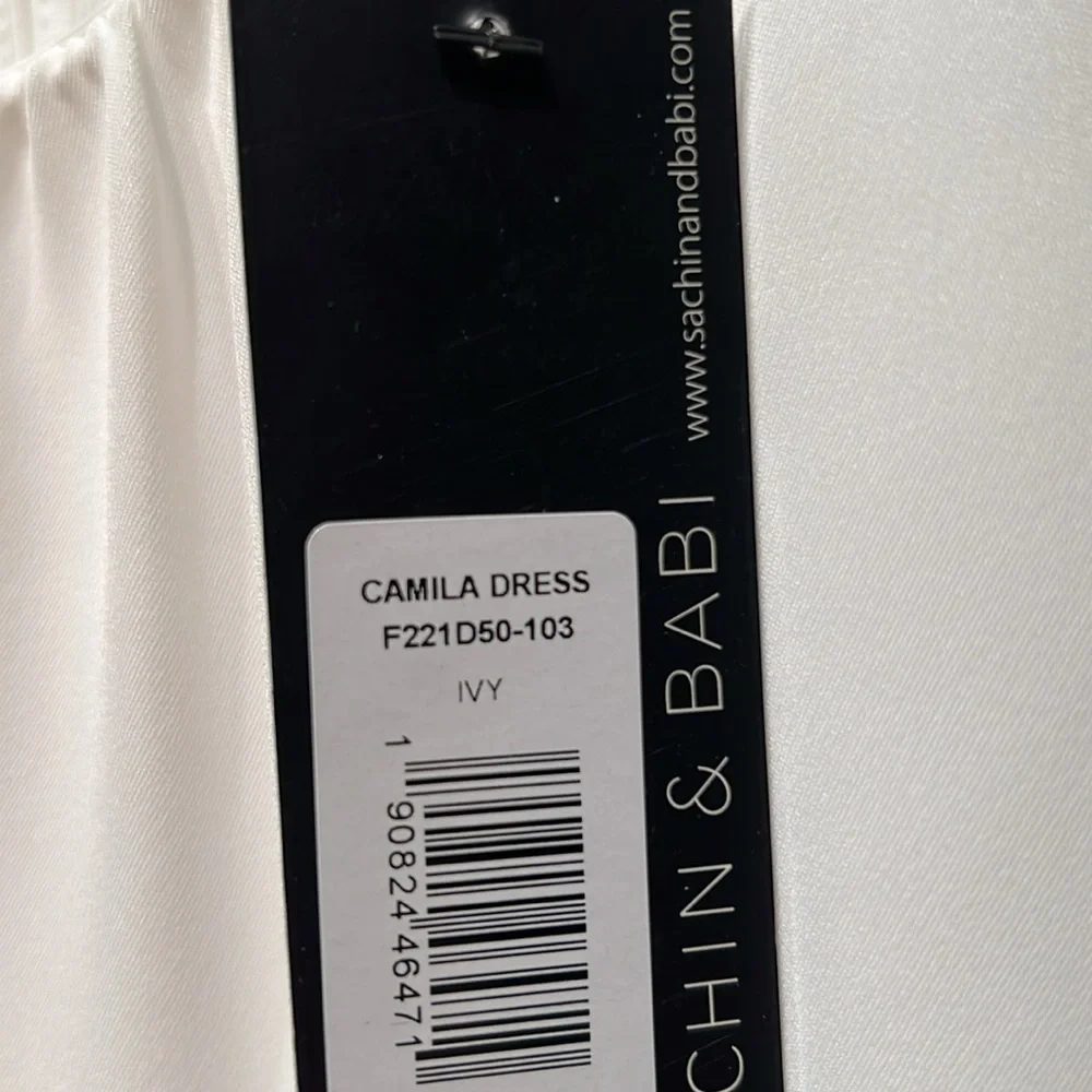 CAMILA DRESS - IVORY Crepe Ruched Mermaid Dress